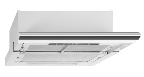 Cata TF-5250 kihúzható teleszkópos páraelszívó 50 cm, fehér, 02097000