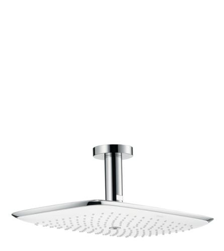 Hansgrohe PuraVida 400 Air 1jet fejzuhany, 100 mm-es mennyezeti csatlakozóval, EcoSmart 9 l/perc króm 26603 000 (26603000)
