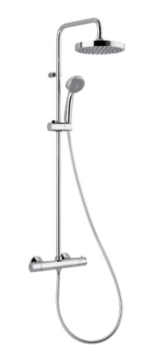 Spho Alpi BASIC zuhanyoszlop termosztatikus csapteleppel, króm (BC11RP2151)