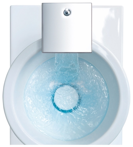 Hansgrohe AXOR Starck X Egykaros mosdócsaptelep 80 automata lefolyó-garnitúrával 10070000