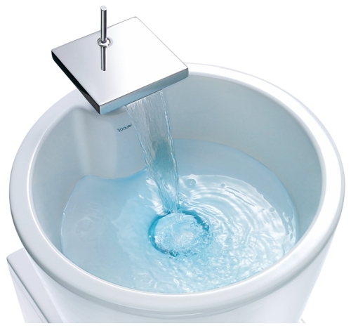 Hansgrohe AXOR Starck X Egykaros mosdócsaptelep 80 automata lefolyó-garnitúrával 10070000