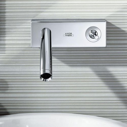 Hansgrohe AXOR Starck X Egykaros mosdócsaptelep fali szereléshez kifolyóval 187 mm 10074000