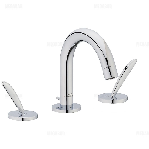 Hansgrohe AXOR Starck Classic 3 lyukú mosdócsaptelep automata lefolyó-garnitúrával 10133000