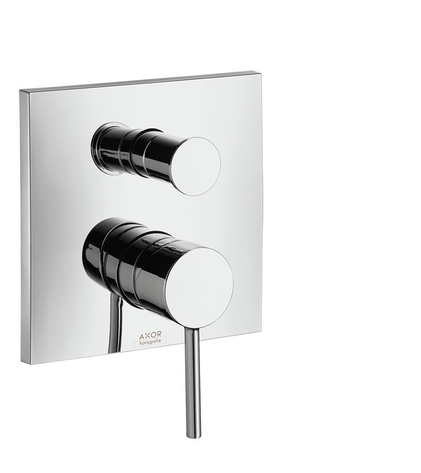 Hansgrohe AXOR Starck X Egykaros kádcsaptelep falsík alatti szereléshez integrált biztosíték kombinációval EN1717 szerint 10447000