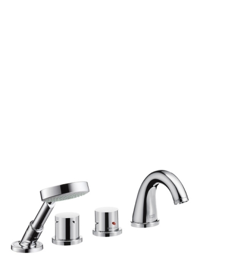 Hansgrohe AXOR Starck 4 lyukú kádperemre szerelhető csaptelep termosztáttal 10461000
