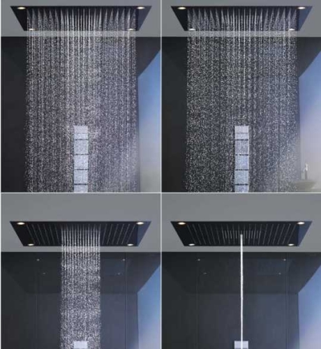 Hansgrohe AXOR ShowerCollection ShowerHeaven 720 x 720 mm 3jet fejzuhany világítással 10627800