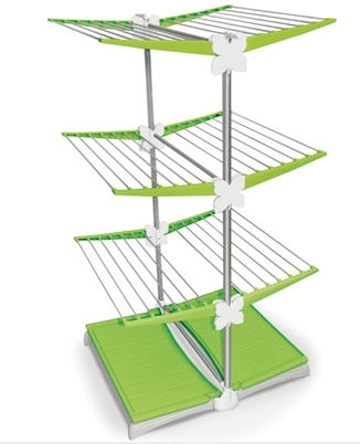 Meliconi STENDIMEGLIO JUNIOR COLOR GREEN ruhaszárító, zöld