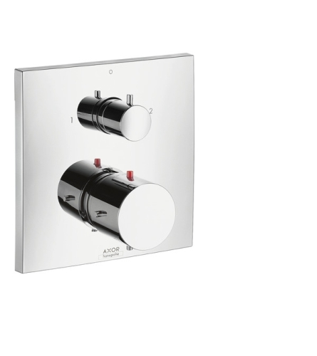 Hansgrohe AXOR Starck X termosztátos falsík alatti kád- zuhanycsaptelep színkészlet kikapcsoló szeleppel 10726000