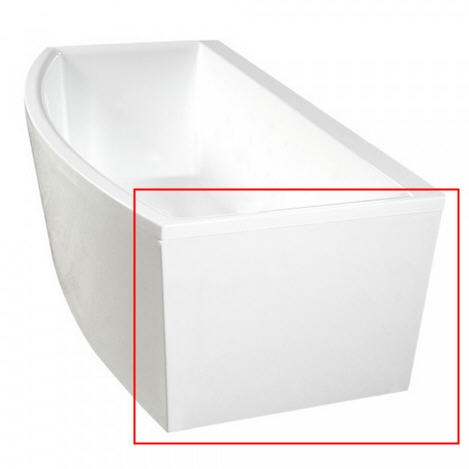 Roltechnik Modena 190x100 cm kádhoz oldallap 8770002