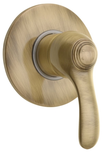 Sapho KIRKÉ falbaépíthető csaptelep, 1 irányú, bronz (KI41B)