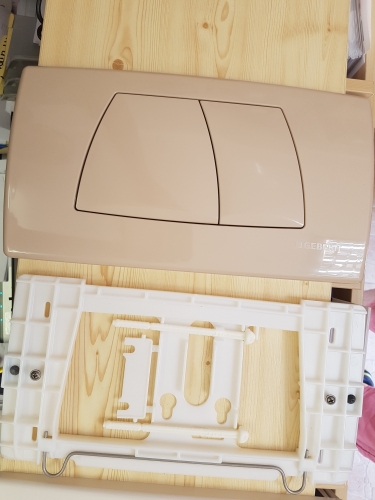 Geberit Twinline 115.888.10.1 nyomólap (bahamabeige, #115.888.10.1)