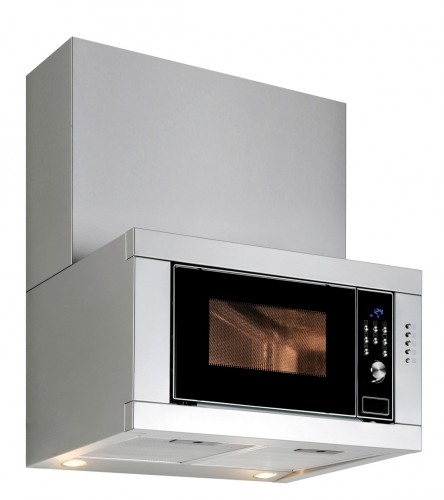 Cata CHORUS mikróhullámú sütő + fali páraelszívó 90 cm, inox, 02165200