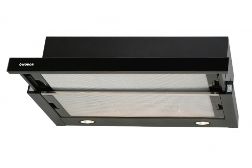 Nodor EXTENDER 60 BLACK GLASS teleszkópos páraelszívó 60 cm, fekete, 1733