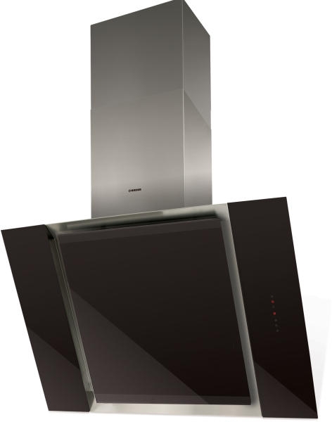 Nodor VULCANO BK fali páraelszívó 90 cm, fekete, 8444
