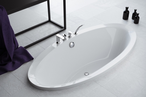 Excellent Lumina 190x96 cm-es ovális kád kádlábbal