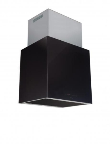 Nodor ISLA CUBE GLASS 60 BK sziget páraelszívó 62 cm, fekete, 8390