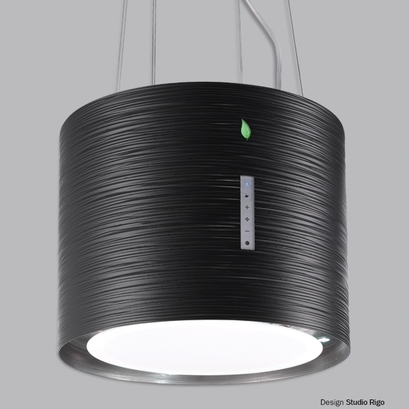 Falmec Twister E.ion Black sziget páraelszívó 45 cm, fekete, CEWI45.E0P6#ZZZN441F