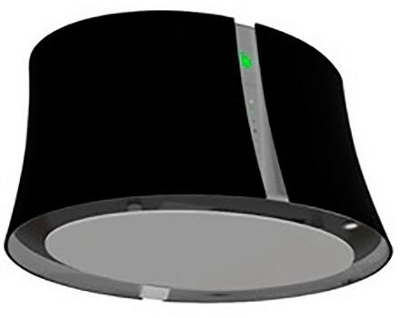 Falmec Zephiro E.ion Black sziget páraelszívó 66 cm, fekete, CEZI66.E0P6#ZZZN441F
