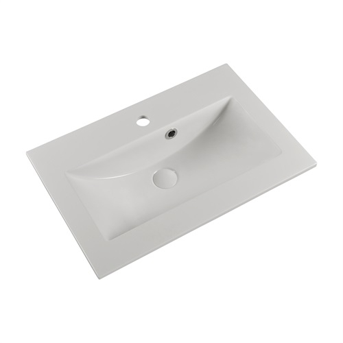 Marmy LISETTE ECO 60x40 cm beépíthető öntött márvány mosdó 80 6835 06 11 10