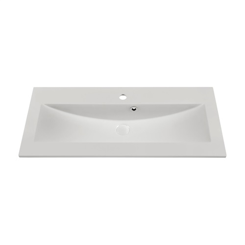 Marmy LISETTE ECO 90x40 cm beépíthető öntött márvány mosdó 80 6834 09 11 10