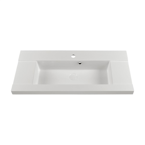 Marmy MADISON ECO 90x40 cm beépíthető öntött márvány mosdó 80 6681 09 11 10