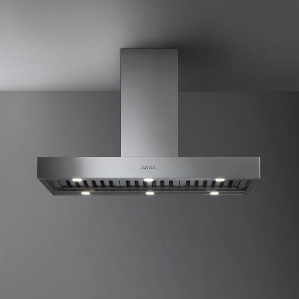 Falmec Line Pro 120 sziget páraelszívó 120 cm, inox, CLPI20.E3P2#ZZZI410F
