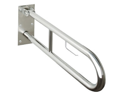 Bemeta HELP 80 cm-es felnyitható rozsdamentes acél kapaszkodó, polírozott 301102281 (XH559)