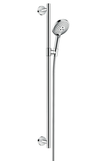 Hansgrohe Raindance Select S 120 Unica Comfort zuhanyszett 0,90m EcoSmart 9 l/perc, fehér/króm 26323 400 (26323400)