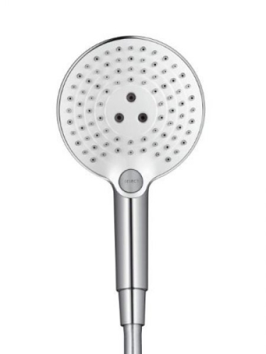 Hansgrohe Raindance Select S 120 Unica Comfort zuhanyszett 0,90m EcoSmart 9 l/perc, fehér/króm 26323 400 (26323400)