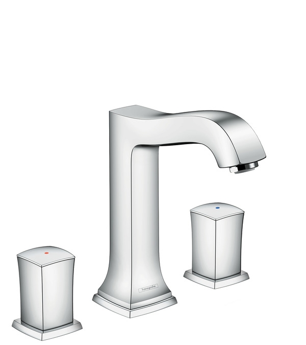 Hansgrohe Metropol Classic 160 3-lyukú mosdócsaptelep automata lefolyó-garnitúrával, króm 31305 000 (31305000)