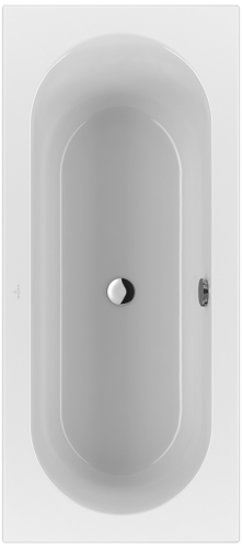 Villeroy & Boch Loop & Friends, Duo, 170x75 cm fürdőkád ovális belső formával UBA170LFO2V-01