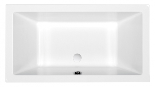 Cersanit Intro 150x75 cm-es egyenes kád kádlábbal, S301-066
