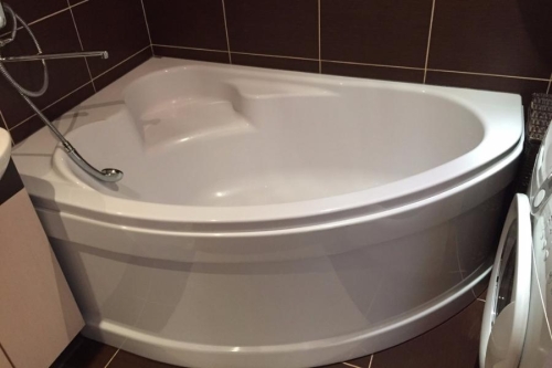 Cersanit Kaliope 170x110 cm-es aszimmetrikus kád kádlábbal, balos S301-114