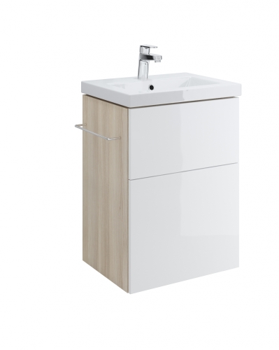Cersanit Smart mosdótartó szekrény, fehér (mosdó nélkül) S568-016