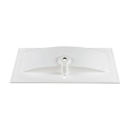 Marmy LISETTE Plus 120x51 cm beépíthető öntött márvány mosdó 1 csaplyukkal 80 6830 12 11 10