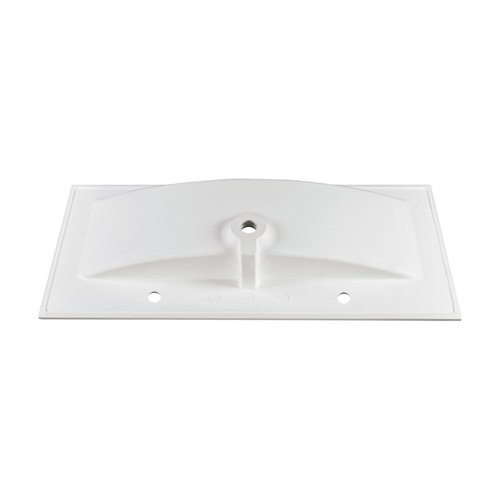 Marmy LISETTE Plus 120x51 cm beépíthető öntött márvány mosdó 2 csaplyukkal 80 6830 12 12 10