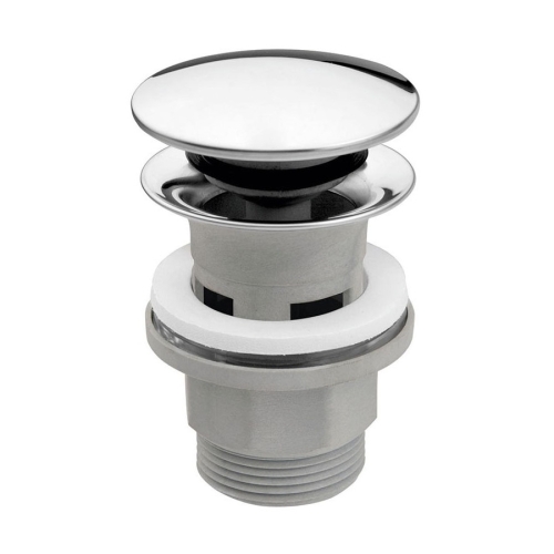 Ferro Click-clack lefolyószelep G5/4 túlfolyós mosdóhoz, műanyag S287PP-B
