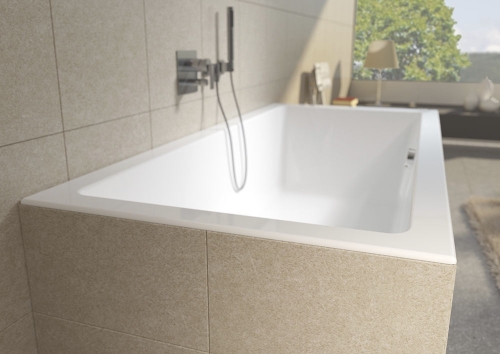 RIHO LUGO 180x80 cm egyenes fürdőkád 1 cm-es peremmel (BT02) B133001005