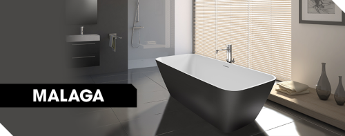RIHO MALAGA 160x75 cm szabadonálló fürdőkád, fehér (BS30) B123001105