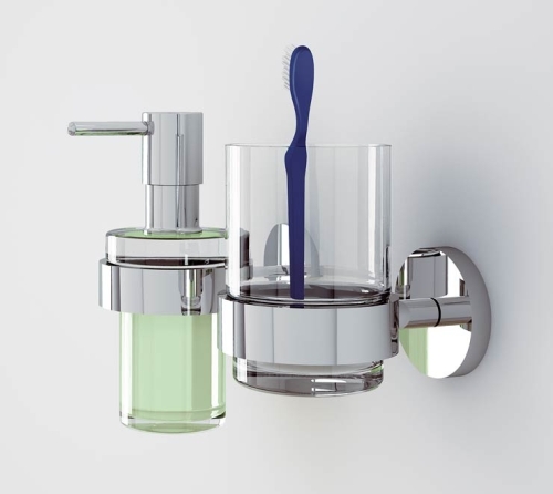 Grohe Essentials üvegpohár konzollal 40447 001 (40447001)
