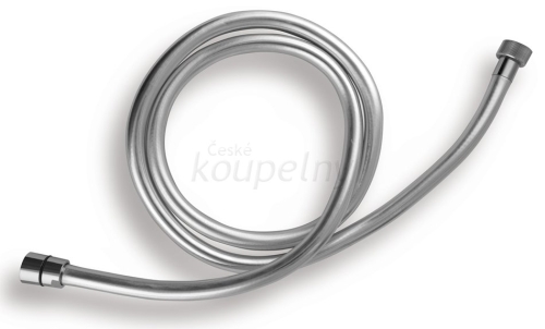Novaservis Silver műanyag zuhanycső, ezüst SILVER/200,0