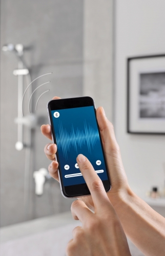 Grohe Euphoria 180 zuhanyrendszer termosztátos csapteleppel Aquatunes-val 26273 000 (26273000)