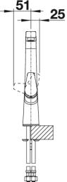 BLANCO AVONA SILGRANIT-Look mosogató csaptelep, gyöngyszürke 521276