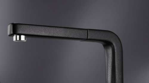 BLANCO AVONA-S kihúzható fejes SILGRANIT-Look mosogató csaptelep, fehér 521280