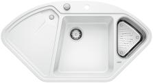 BLANCO DELTA II Silgranit mosogató, fehér 521256