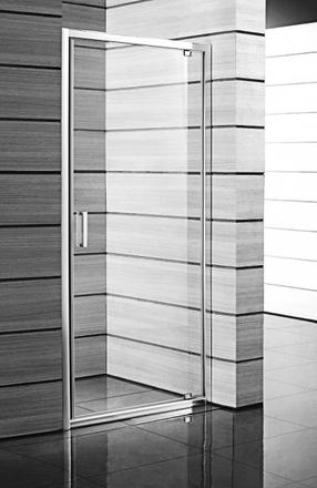 Jika Lyra Plus 80 cm-es zuhanyajtó, arctic üveg H2543810006661 (2.5438.1.000.666.1)