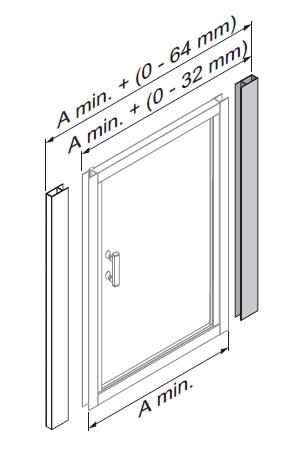 Jika Lyra Plus 80 cm-es zuhanyajtó, arctic üveg H2543810006661 (2.5438.1.000.666.1)
