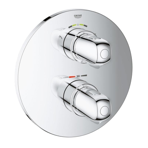 Grohe Grohtherm 1000 falon belüli termosztátos zuhany csaptelep, 2 irányú 19985 000 (19985000)