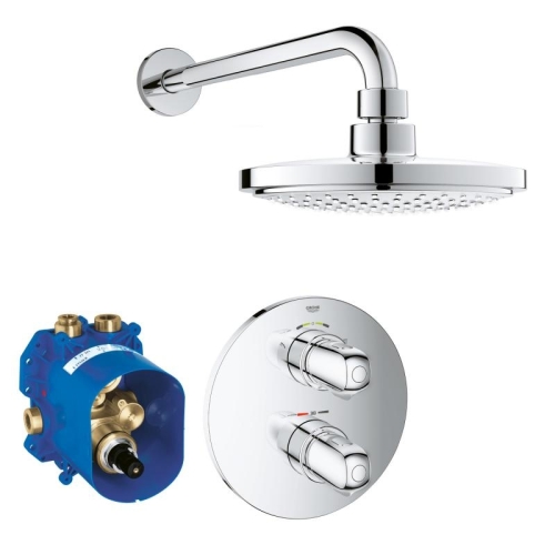 Grohe Grohtherm 1000 falba építhető zuhanyrendszer komplett szett 34582 000 (34582000)