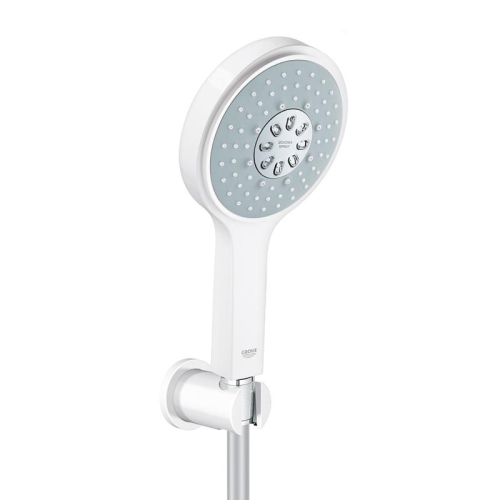 Grohe Power & Soul Cosmopolitan zuhanyszett fali tartóval, fehér 26174 LS0 (26174LS0)